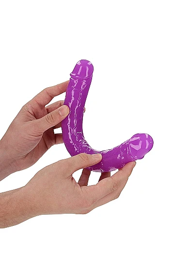 Realrock 12" Glow-N-Dark Double Dong Purple - Image 3