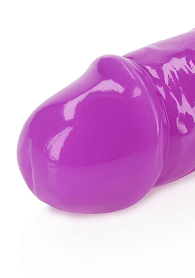 Realrock 15" Glow-N-Dark Double Dong Purle - Image 2