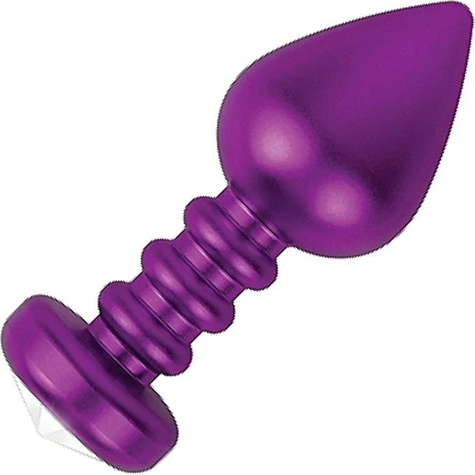 Ouch Fashionable Butt Plug Purple - Image 2