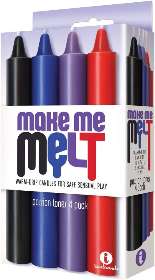 Make Me Melt Candles 4 Pack Passion Tones