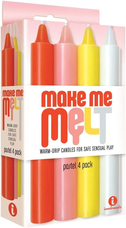 Make Me Melt Candles 4 Pack Pastel
