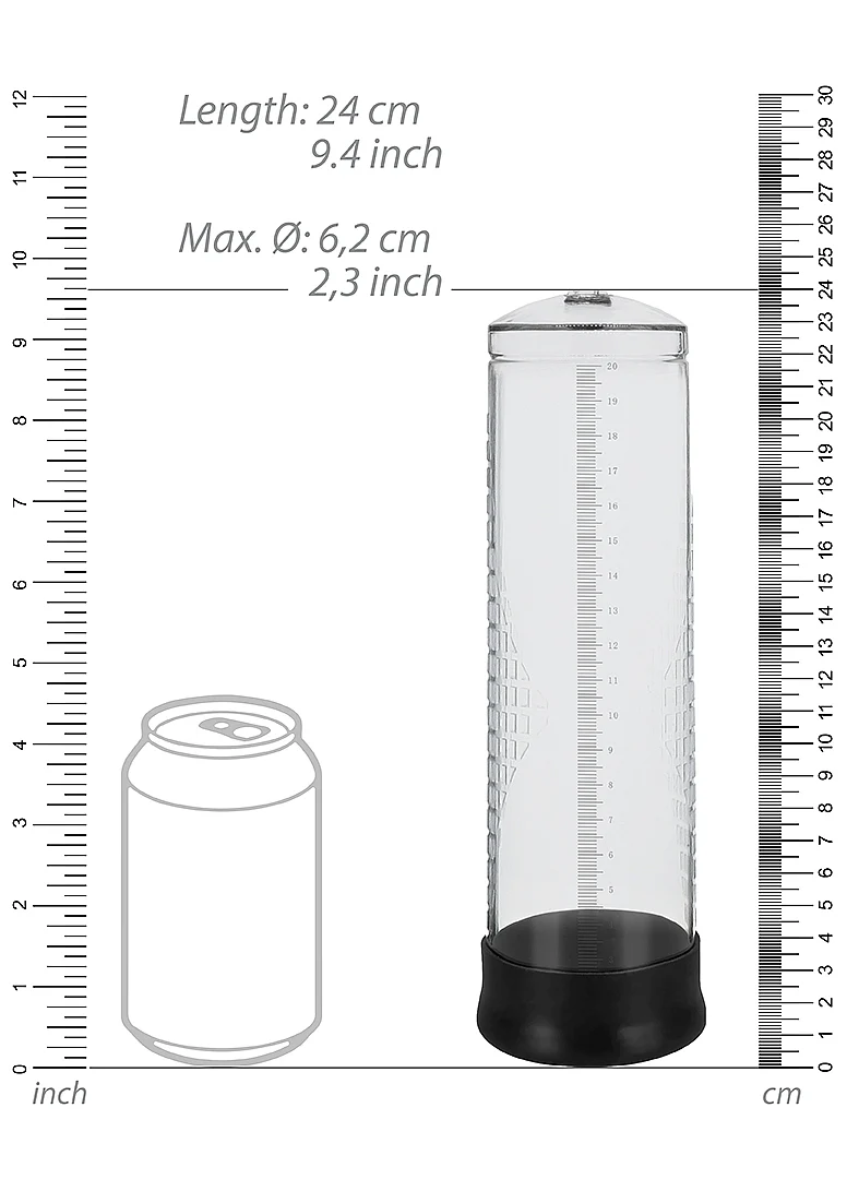 Pumped Extreme Power Rechargeable Auto Pump - Transparent - Image 14