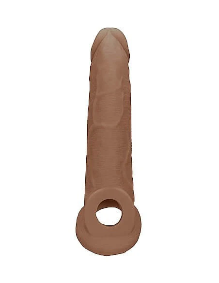 Realrock 9" Penis Sleeve Tan - Image 5