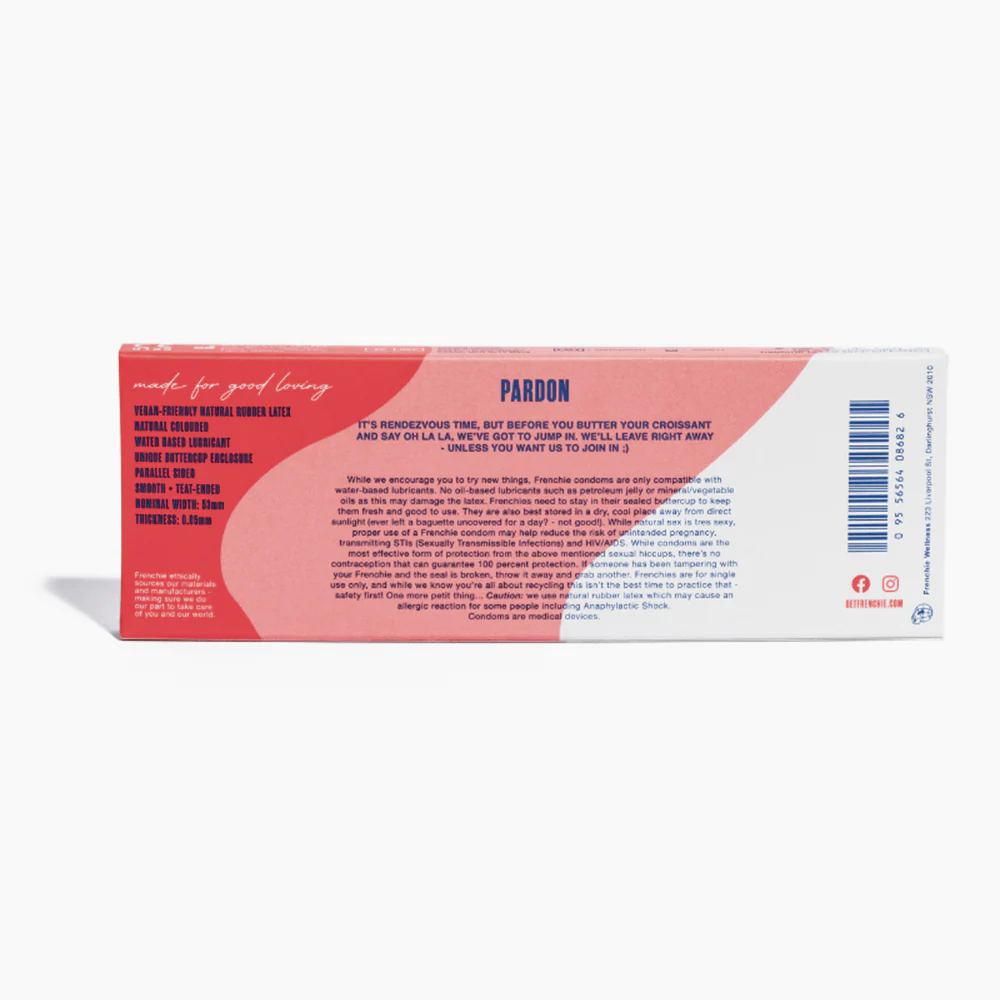 Frenchie The Beret Condom 0.05mm With Hyaluronic Acid - 3 Pack - Image 3