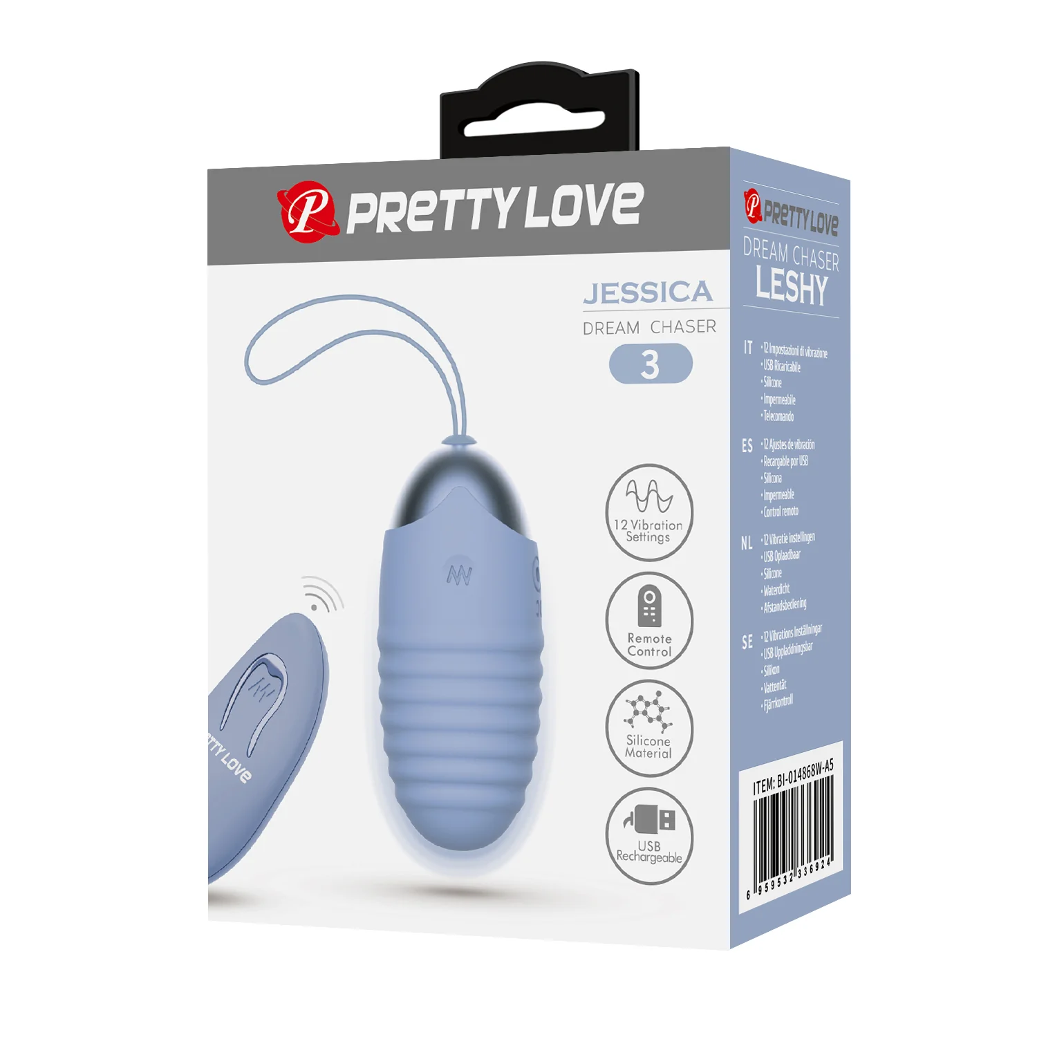 Pretty Love Jessica 3 Egg Vibrator Blue BI-014362W-3A5 - Image 4