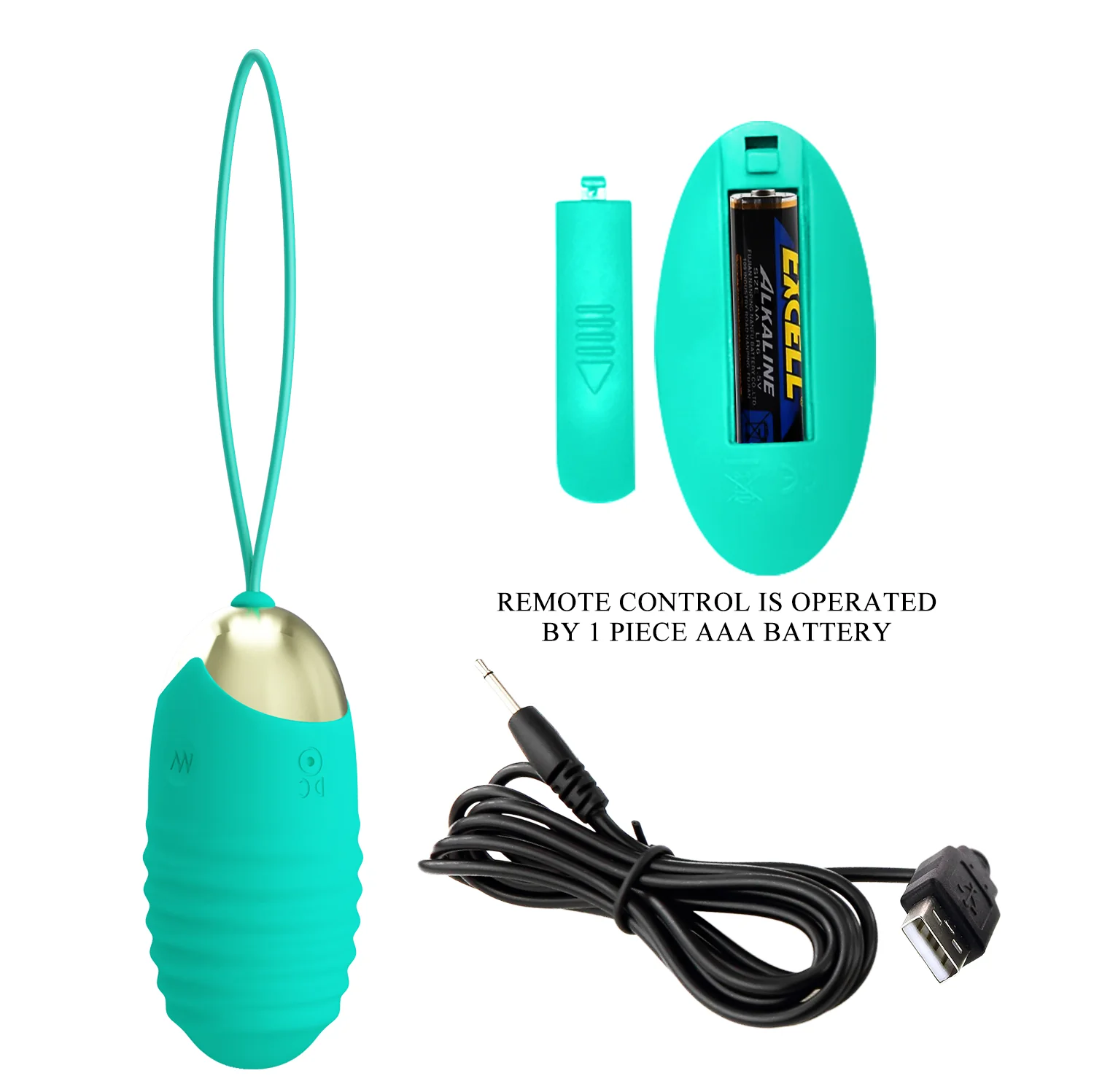 Pretty Love Jessica 3 Egg Vibrator Green BI-014362W-3A4 - Image 7