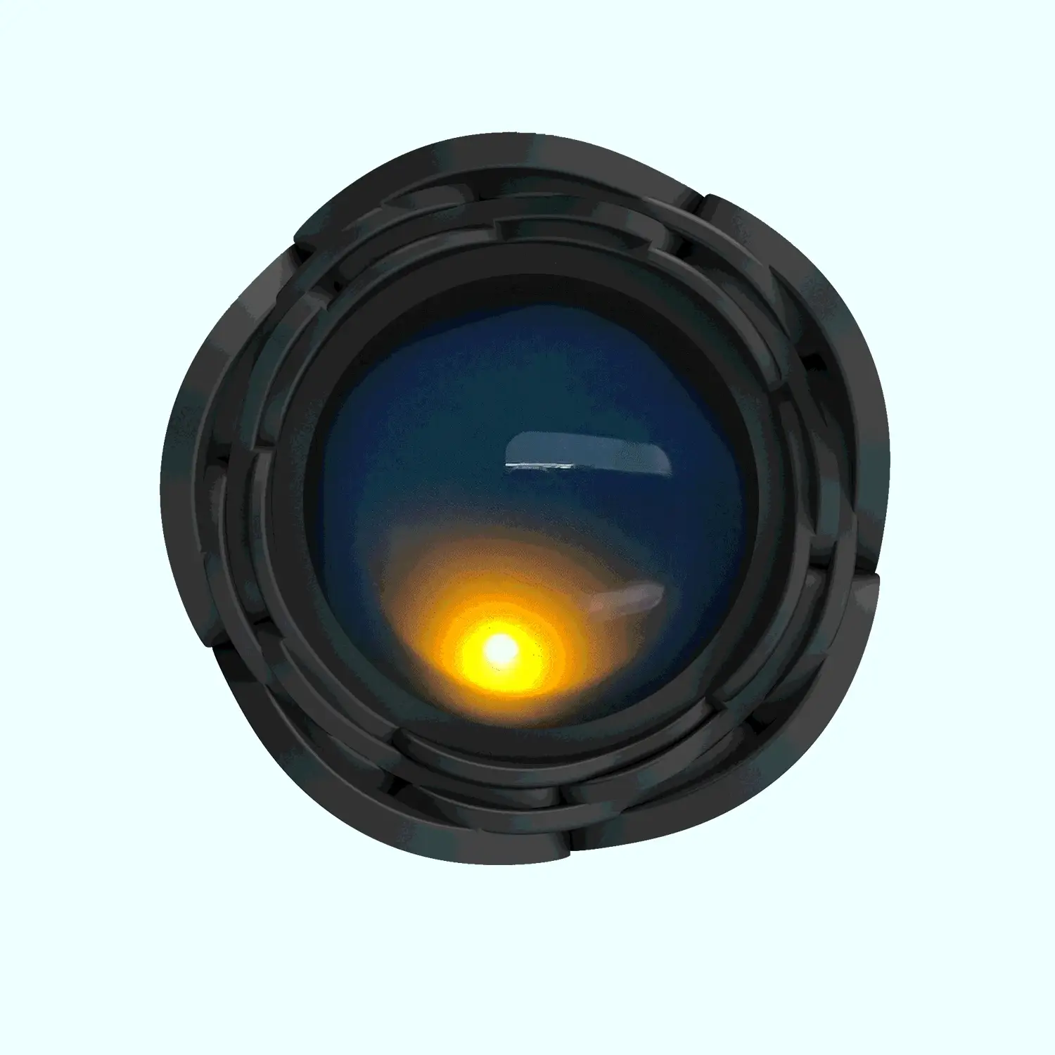 Pretty Love Tarion 1 Vibrating Butt Plug with LED Lights BI-040181 - Image 3