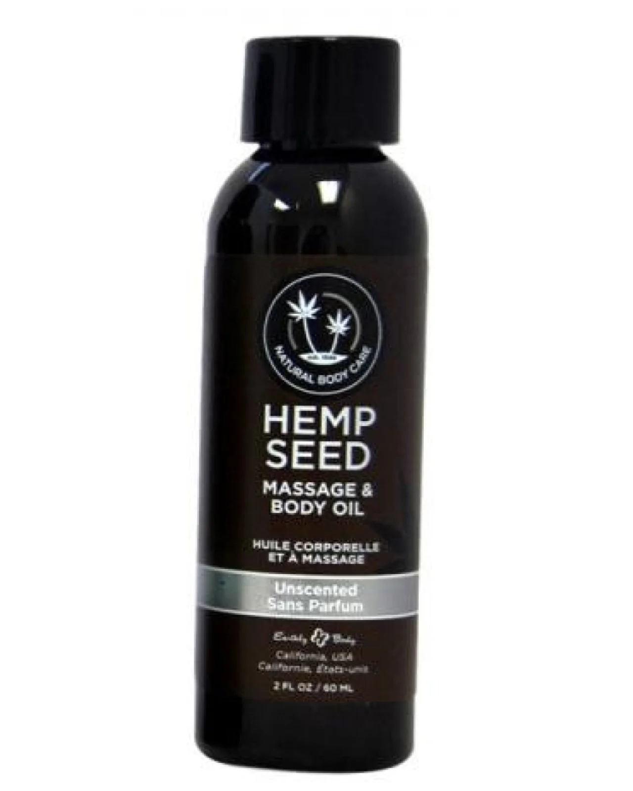 Hemp Seed Unsented Massage Oil 60ml