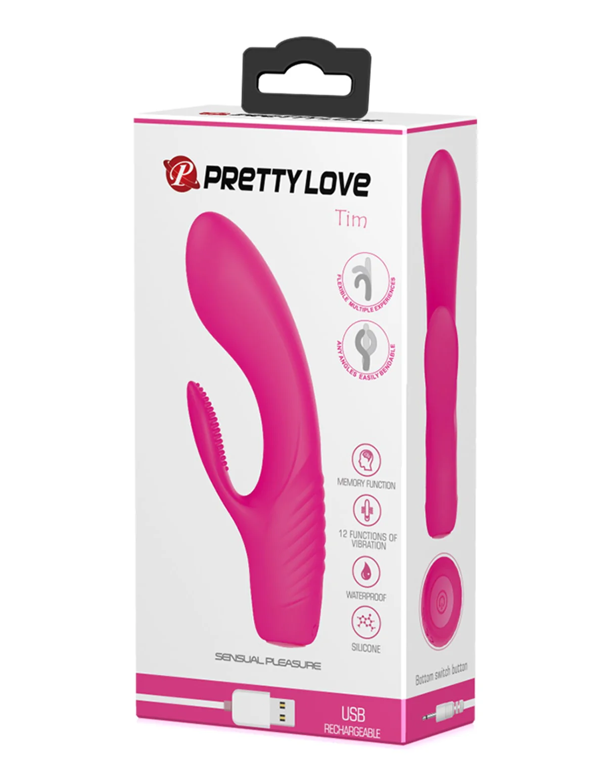 Pretty Love Tim Rabbit Vibe Pink - Image 2