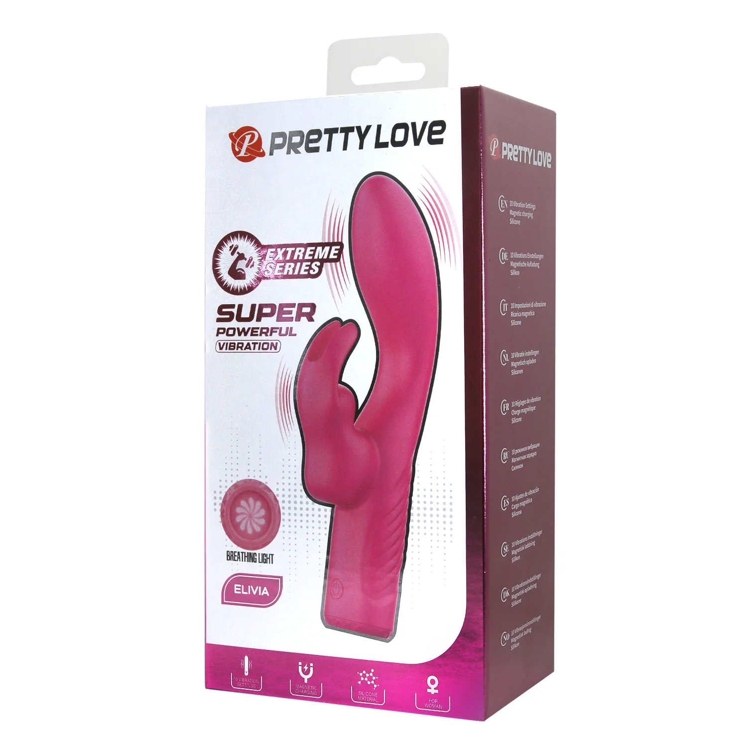 Pretty Love Elivia Rabbit Vibrator - Image 2