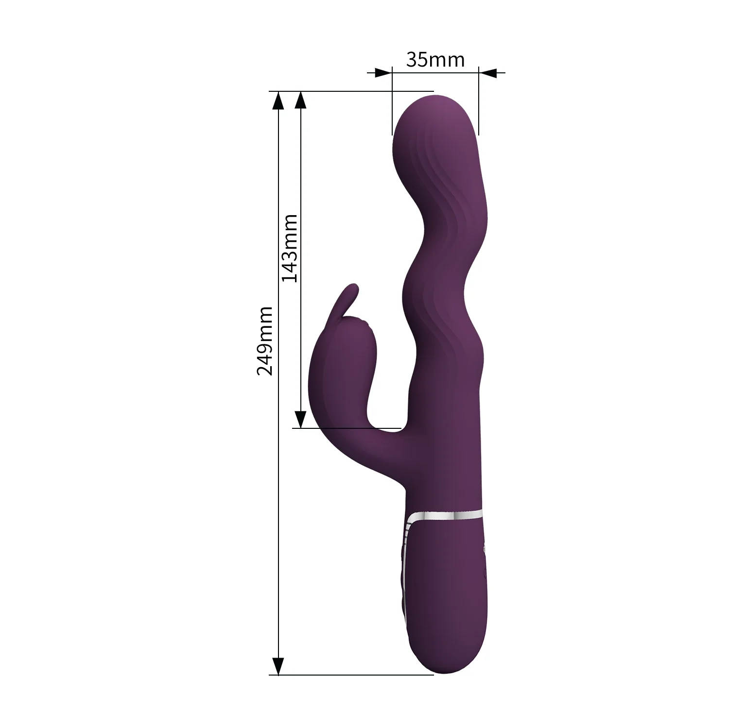Pretty Love Laursen Rabbit Vibrator - Image 10