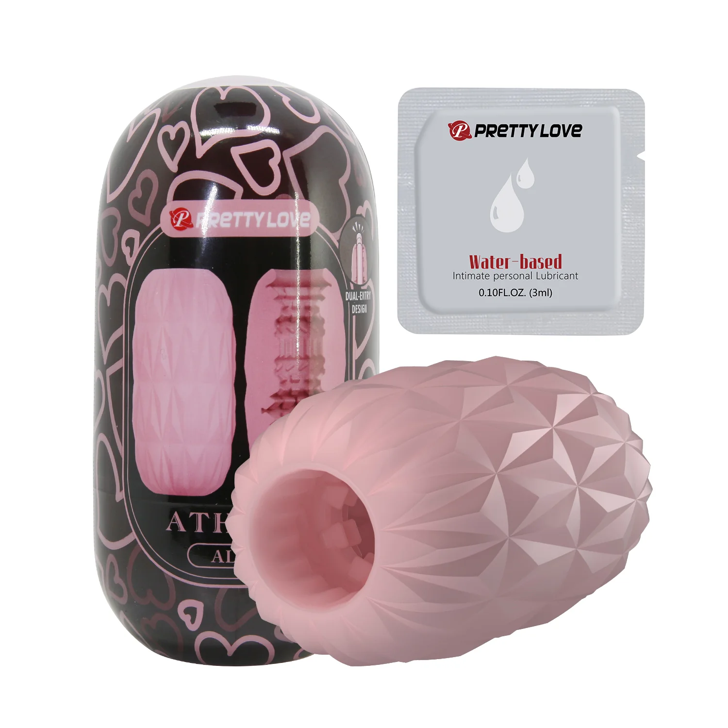 Pretty Love Athena Egg Stroker Pink - Image 2