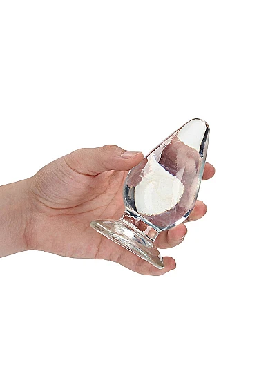Realrock 4.5" Crystal Clear Plug Clear - Image 2