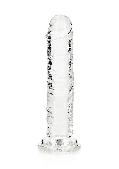 Realrock 6" Crystal Clear Dildo Clear