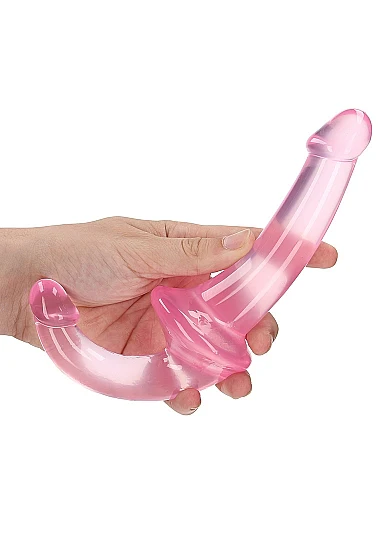 Realrock 6" Crystal Strapless Strap Pink - Image 2