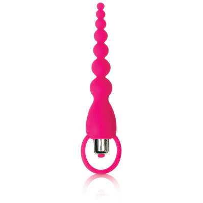 Adam & Eve Silicone Booty Bliss Vibe Beads Pink - Image 2