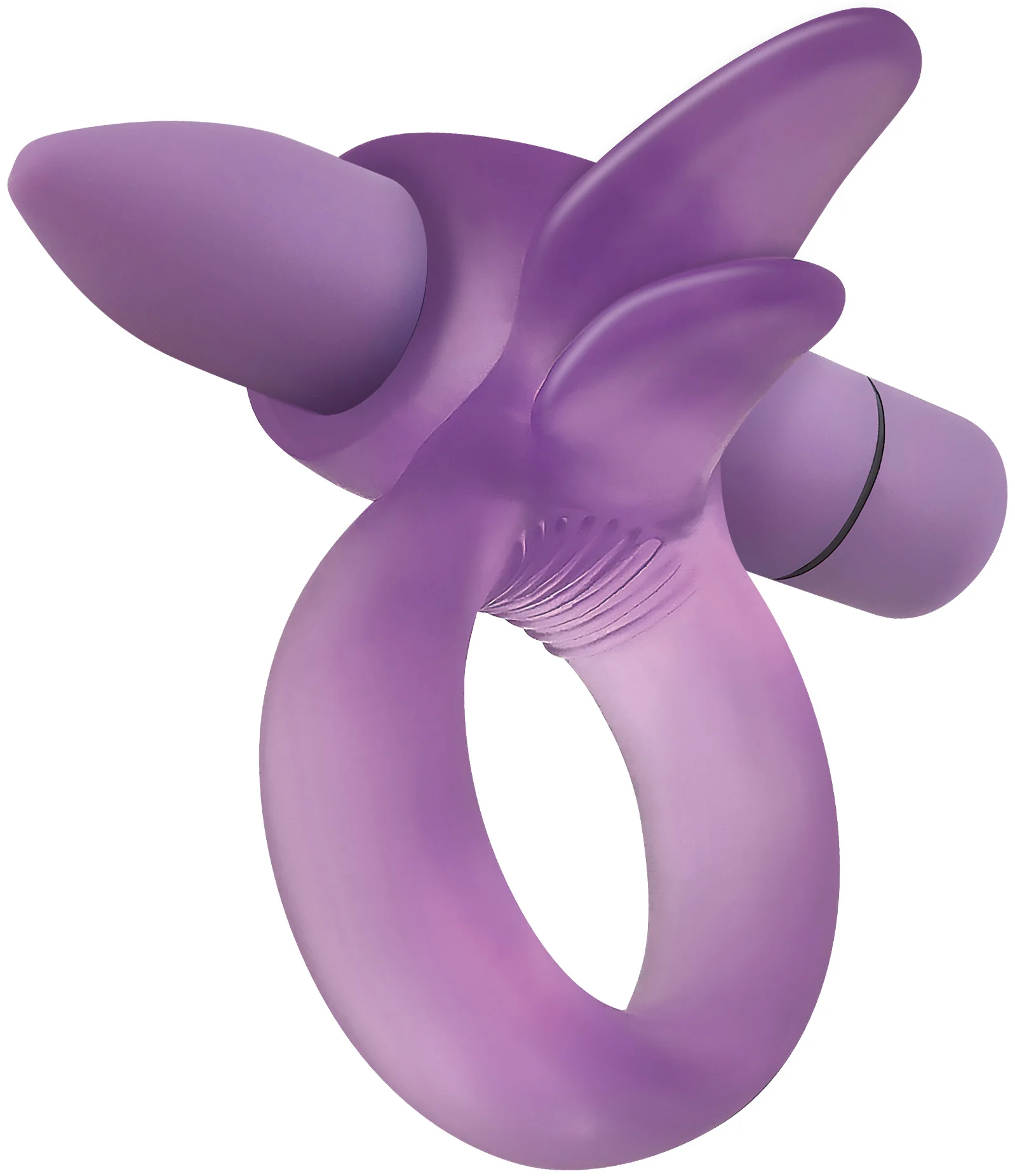Adam & Eve Vibrating Clit Tongue Ring - Image 2