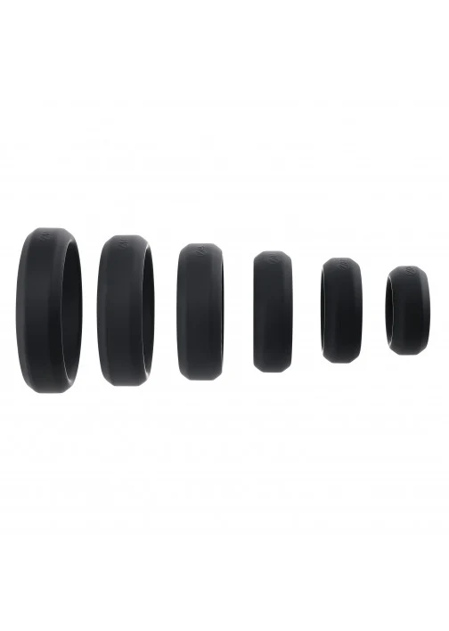 Adam & Eve 6 Pc Penis Ring Set - Image 2