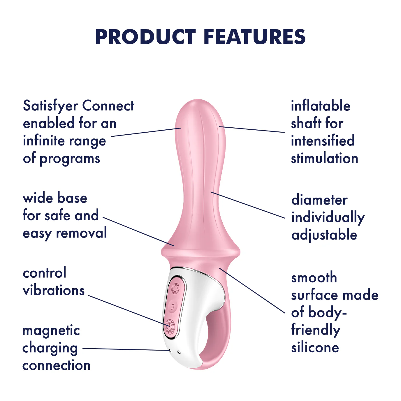 Satisfyer Air Pump Booty 5+ Pink - Image 8