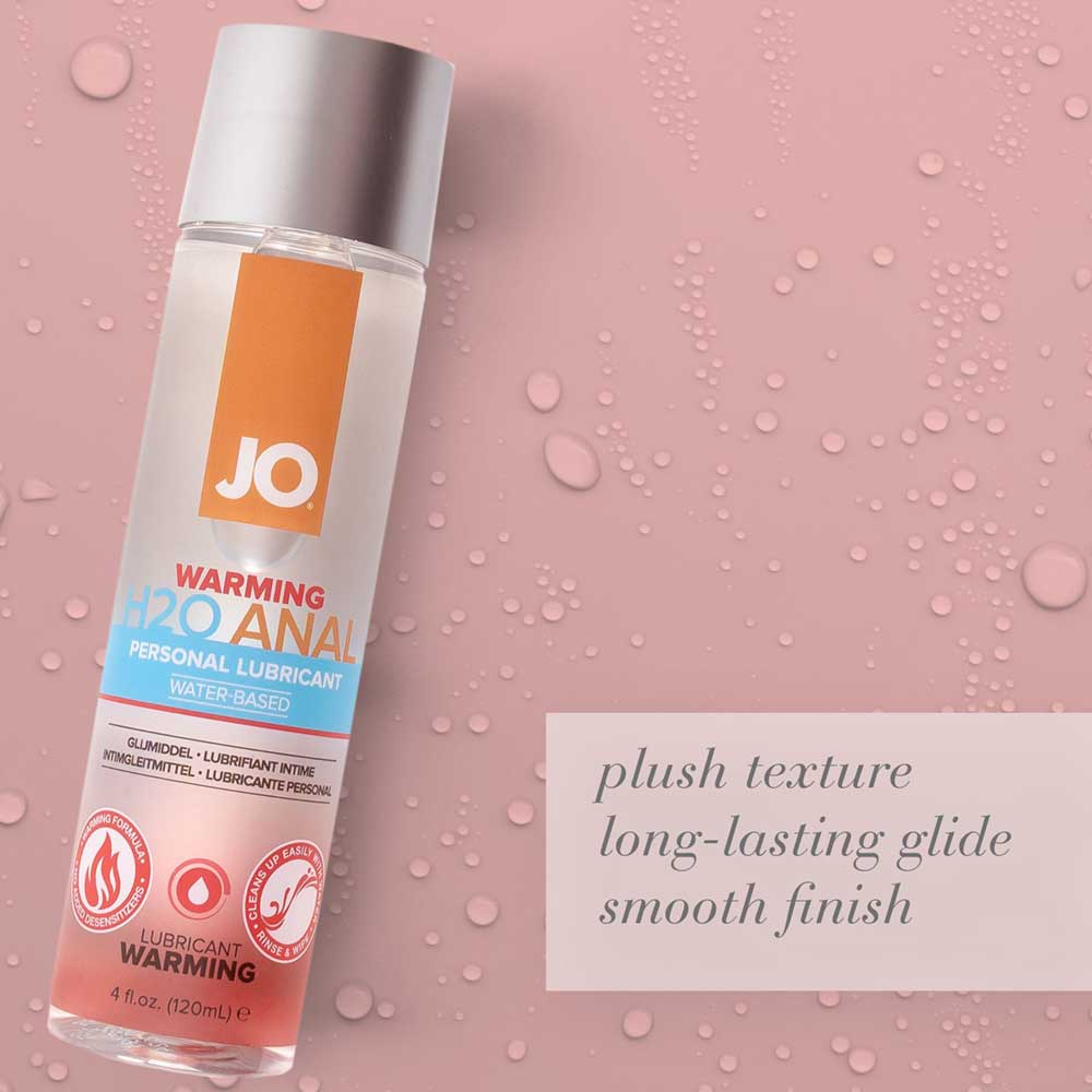 JO Anal H2O Warming Lube 120ml - Image 4