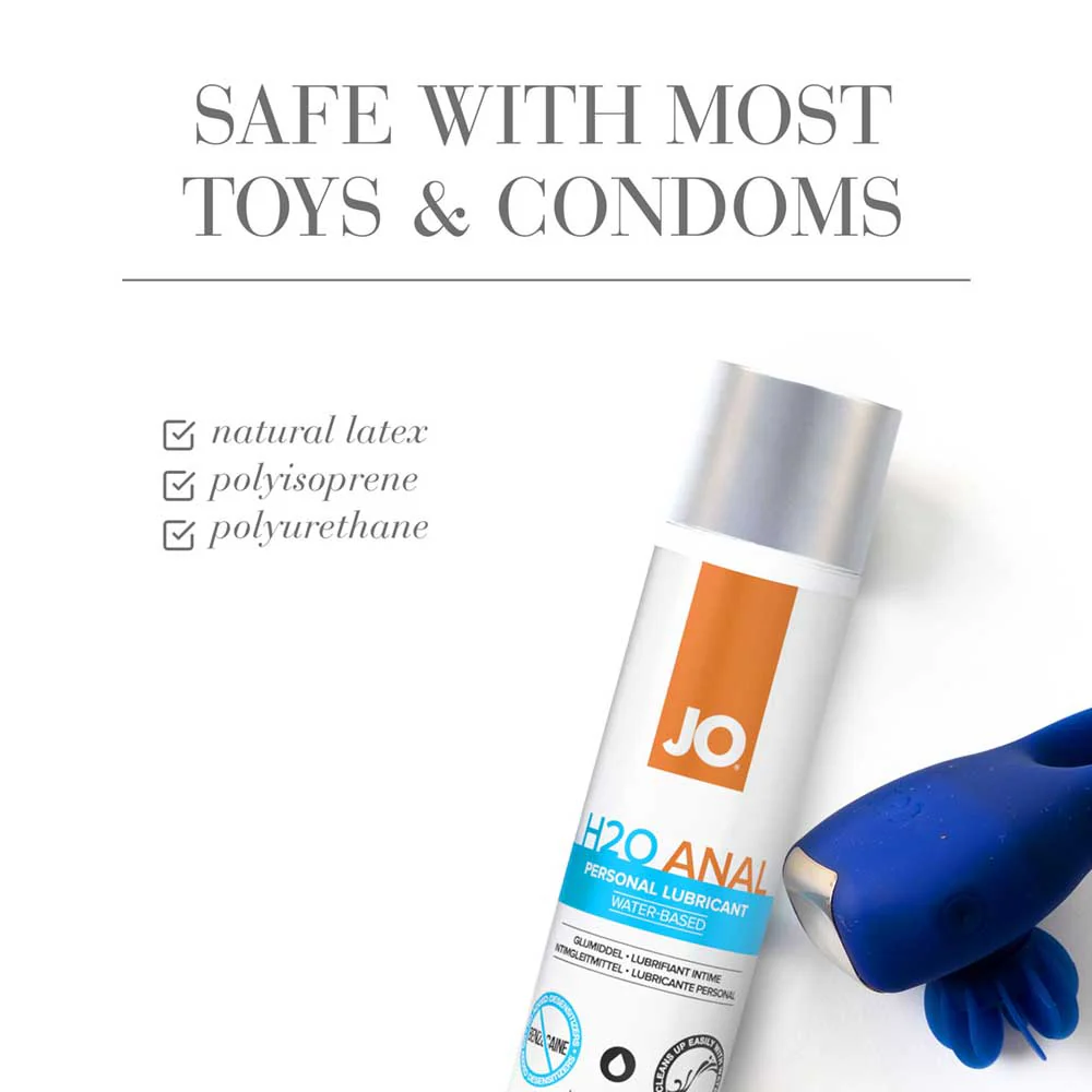 JO Anal H2O Waterbased Lube 120ml - Image 3