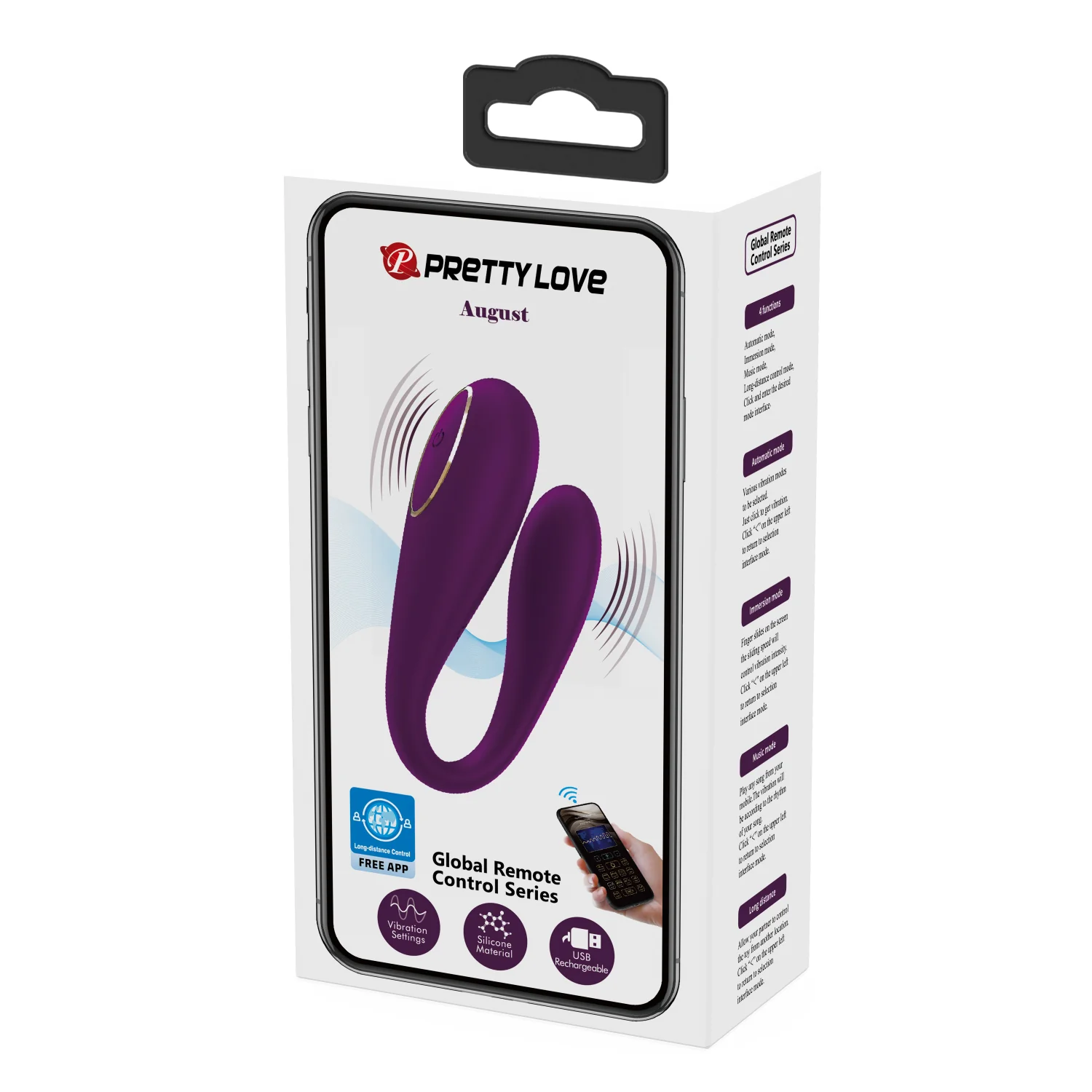 Pretty Love August Couples Vibe BI-014582HP - Image 3