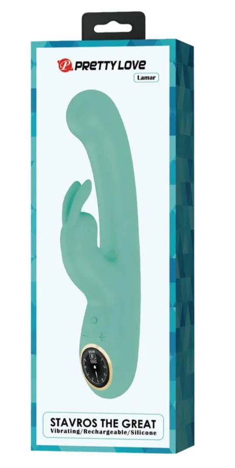 Pretty love Lamar Rabbit Vibe BW-500004-LED-3 Turquoise - Image 2