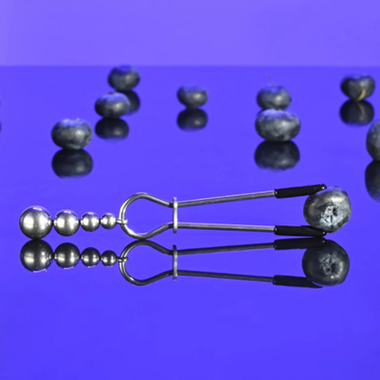 Selopa Beaded Nipple Clamps Silver - Image 4