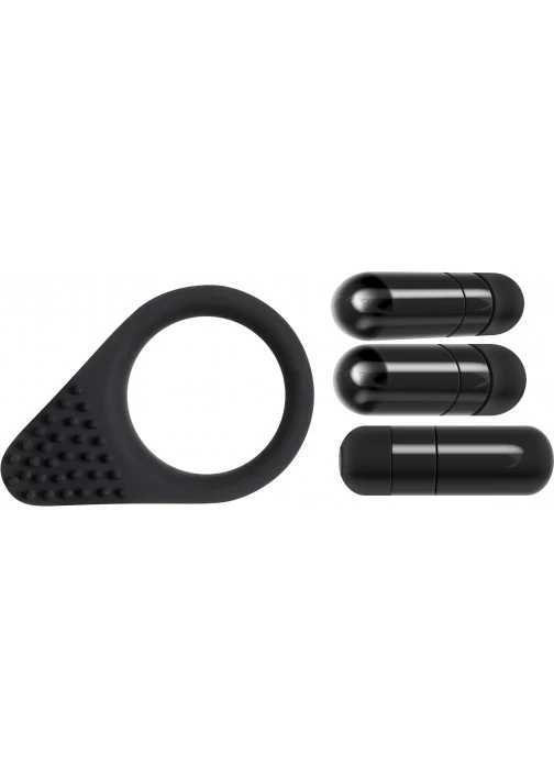 Zero Tolerance Black Knight Vibrating Cock Ring - Image 2