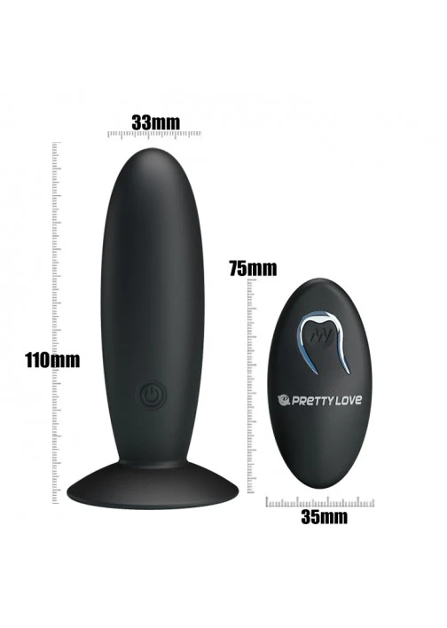 Pretty Love Butt Plug Massager w Remote Control - 045W - Image 6