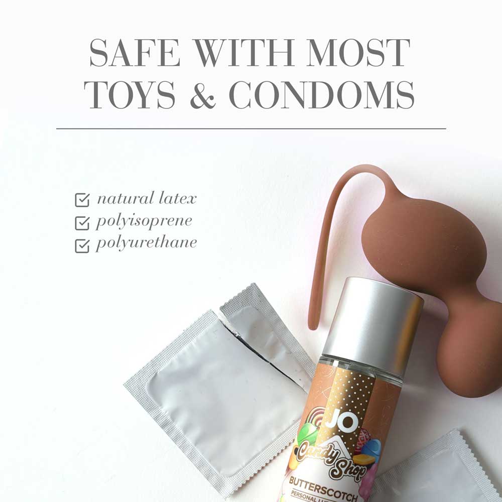JO Candy Shop Butterscotch Flavoured Lube 60ml - Image 3