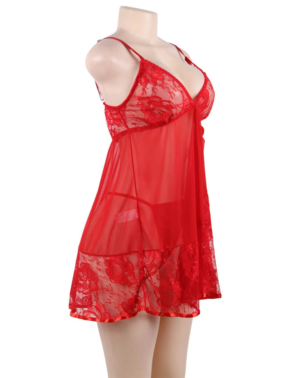 Oh Yeah Chemise Red R80158-3P M - Image 3