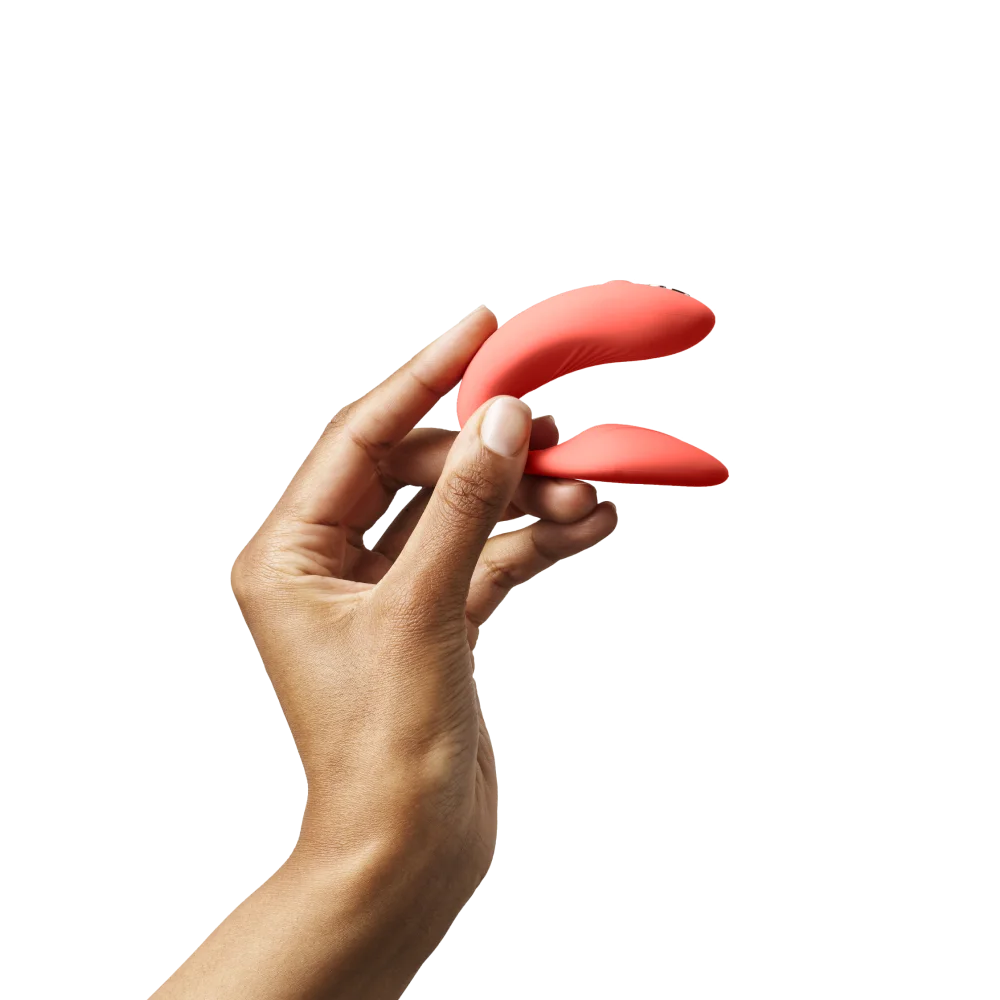 We Vibe Chorus Couples Vibrator Coral - Image 3