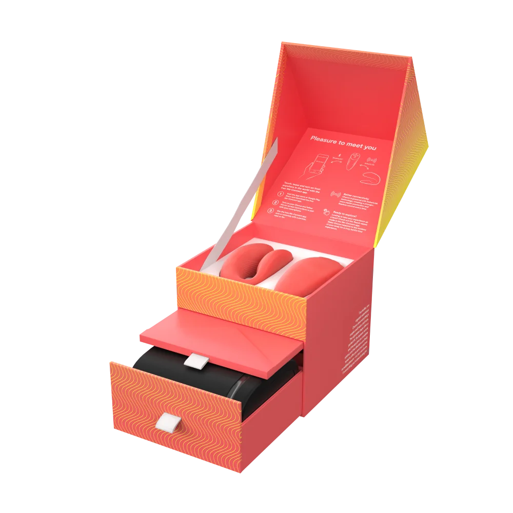 We Vibe Chorus Couples Vibrator Coral - Image 4