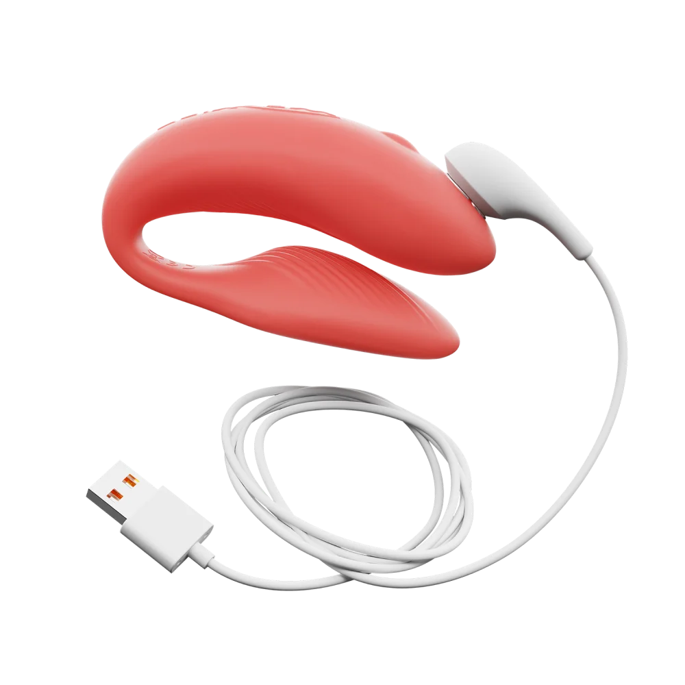 We Vibe Chorus Couples Vibrator Coral - Image 7