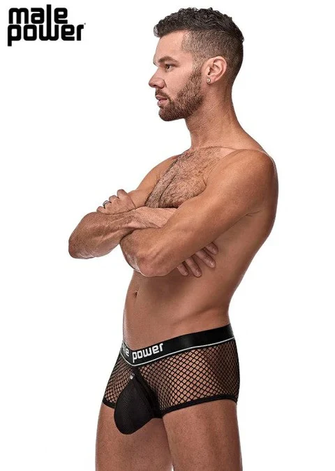 Male Power Cock Pit Mini Cock Ring Short Black L 120260 - Image 3