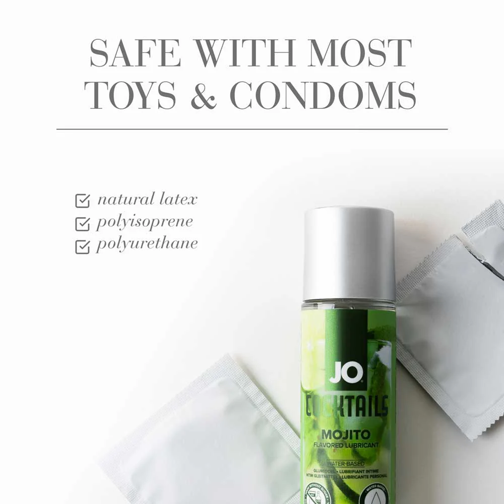 JO Cocktails Mojito Flavoured Lube 60ml - Image 3