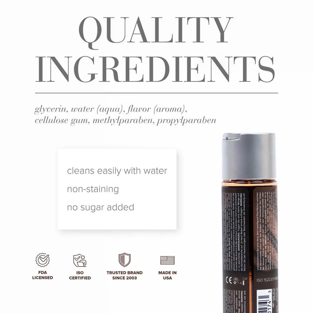 JO H2O Flavors Lube Chocolate Delight 120ml - Image 2