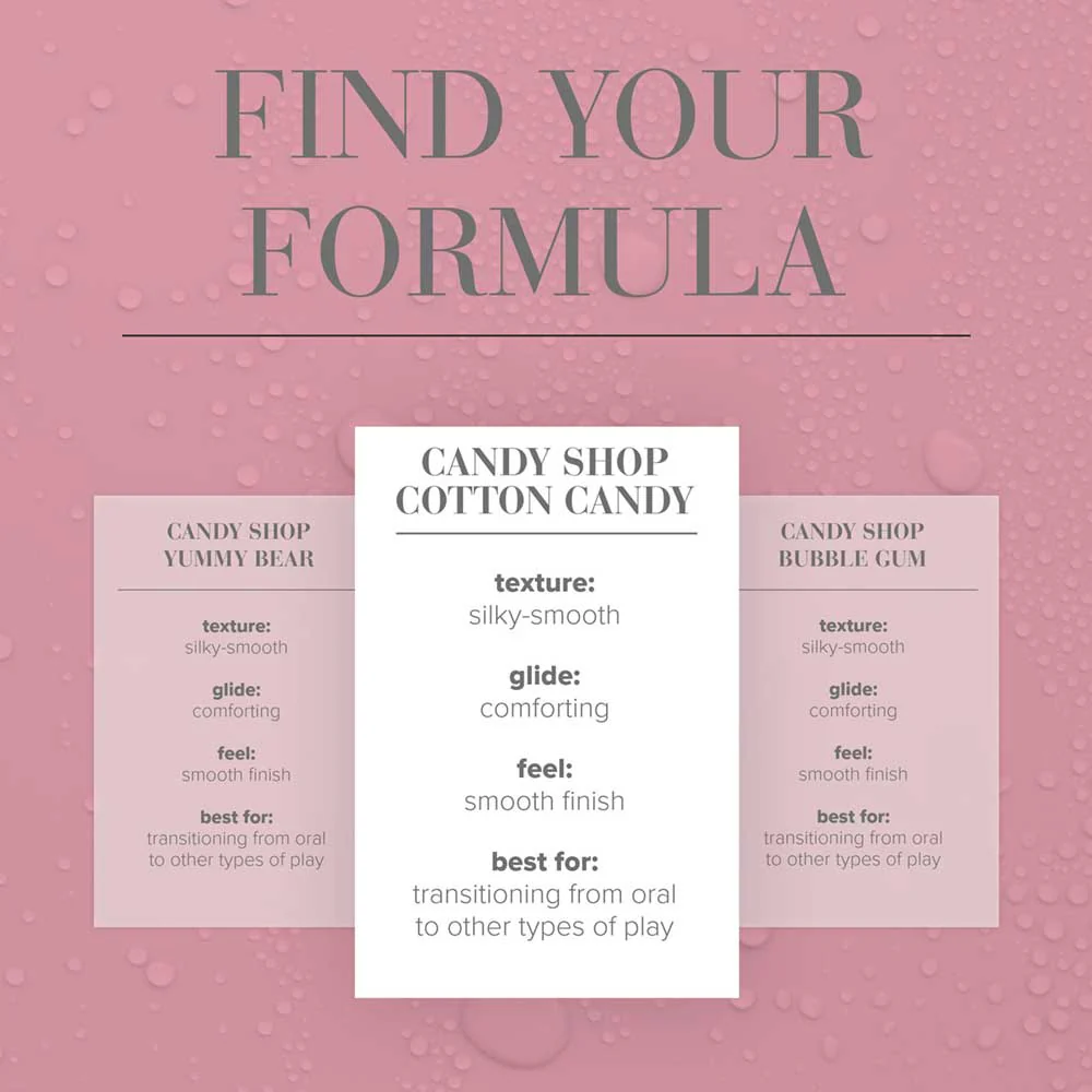 JO Candy Shop Cotton Candy Flavoured Lube 60ml - Image 3