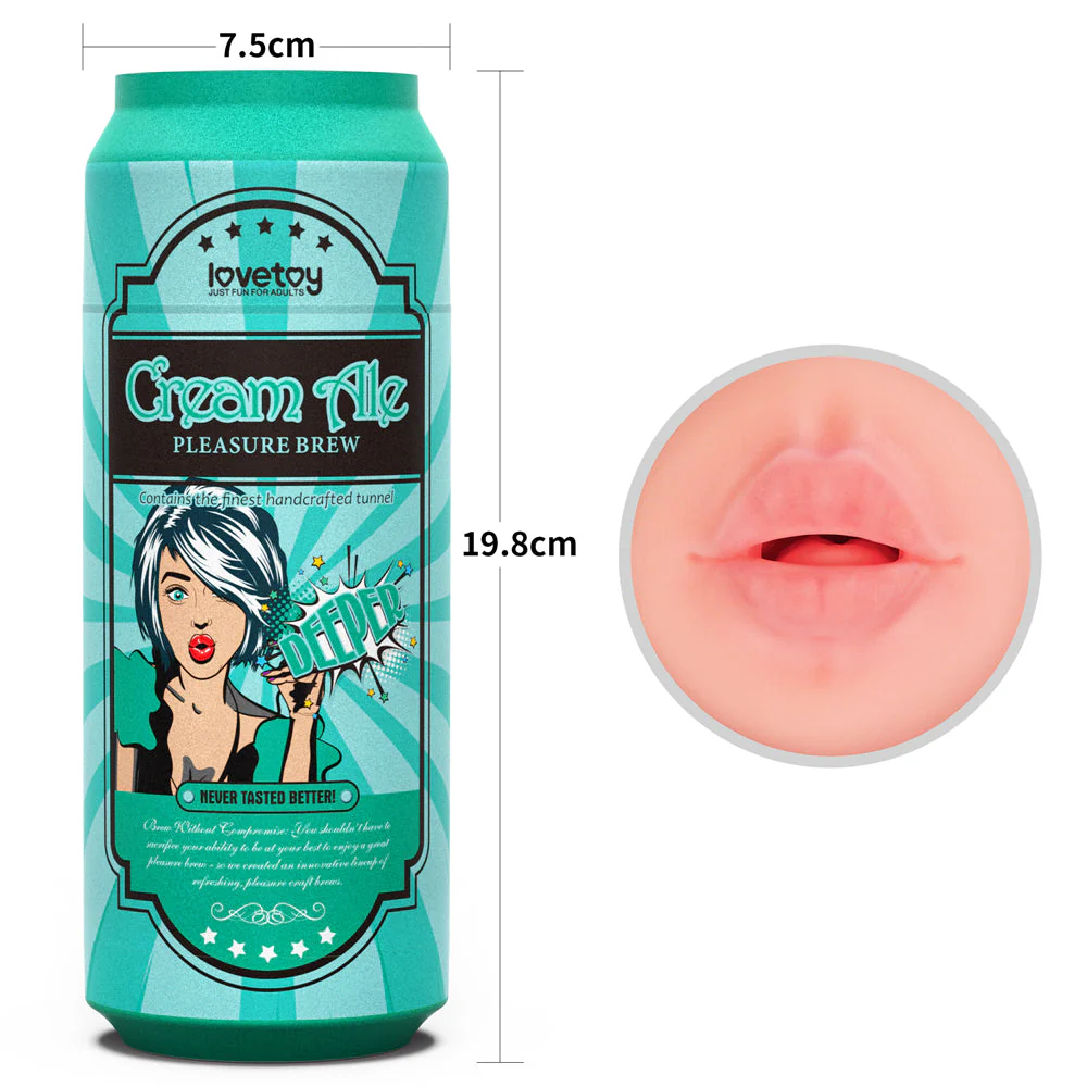 Lovetoy Cream Ale Masturbator - Image 2