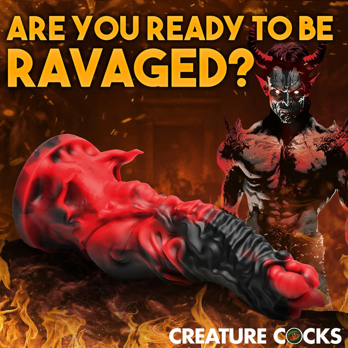 Creature Cocks Mephisto 7.3" Silicone Suction Cup Dildo - Image 10