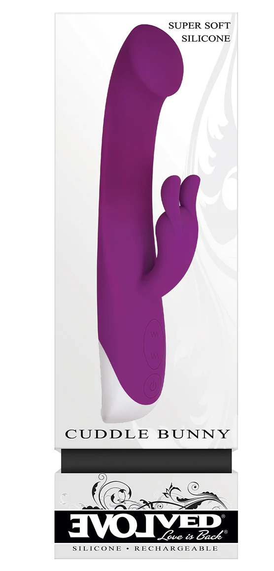 Cuddle Bunny Rabbit Purple - Image 3