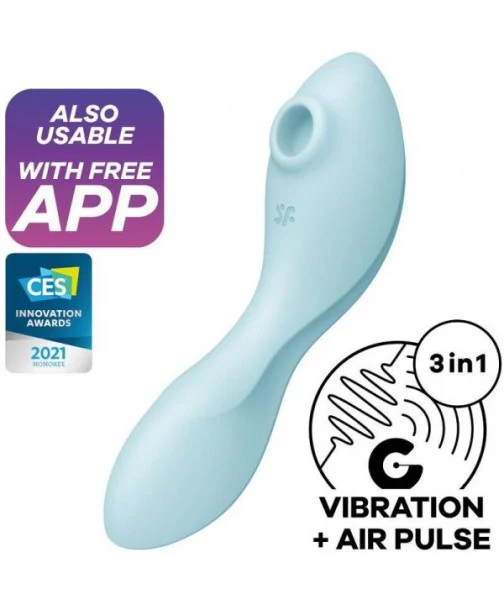 Satisfyer Curvy Trinity 5+ Blue - Image 2