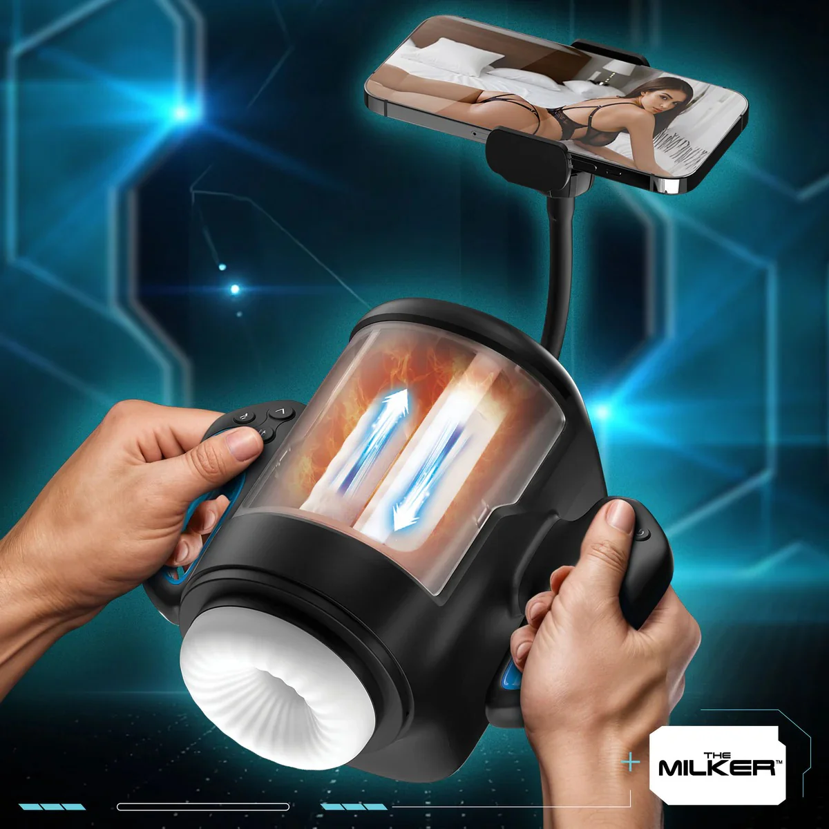 Cyber Milker Stroking & Vibrating Masturbator - Image 8