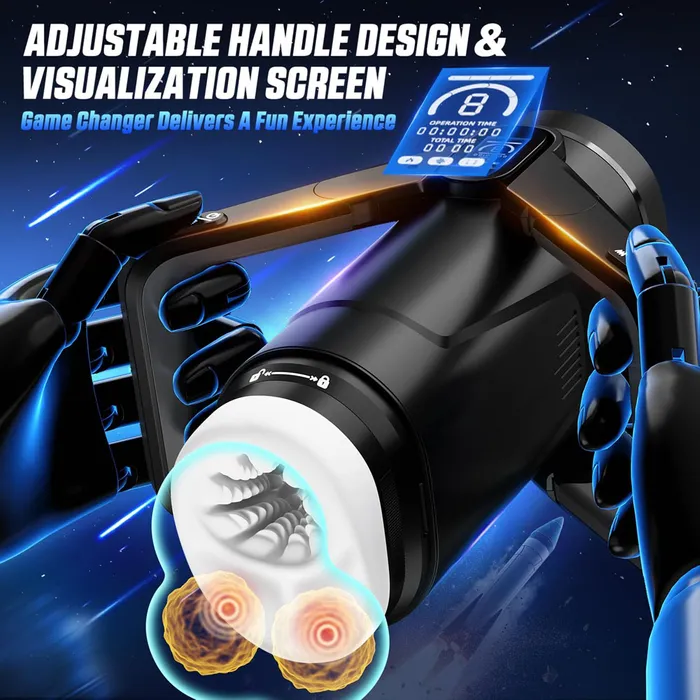 Cyberskin The Wing Thrusting, Massaging & Heating Auto Masturbator - Image 4