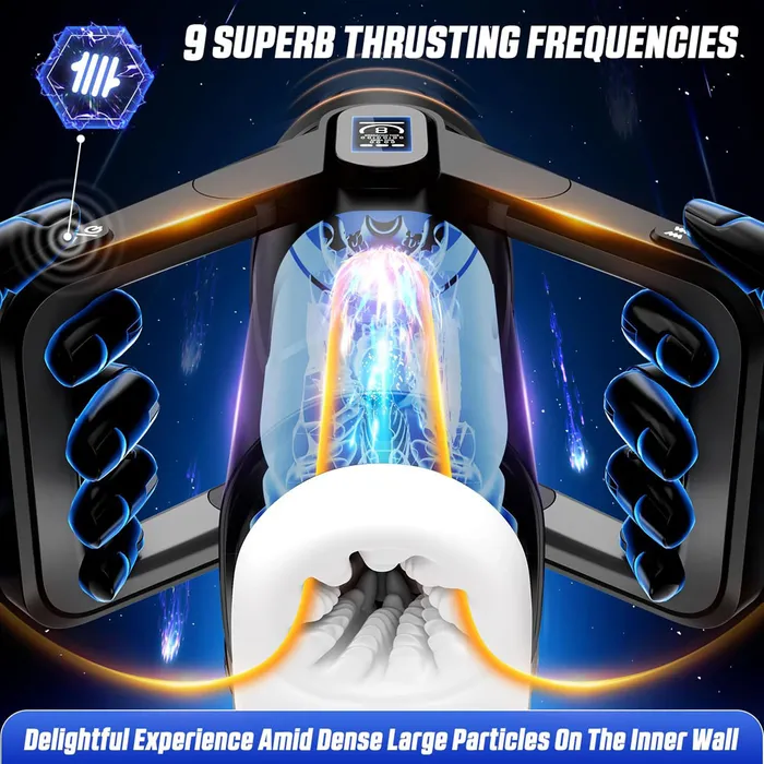 Cyberskin The Wing Thrusting, Massaging & Heating Auto Masturbator - Image 6