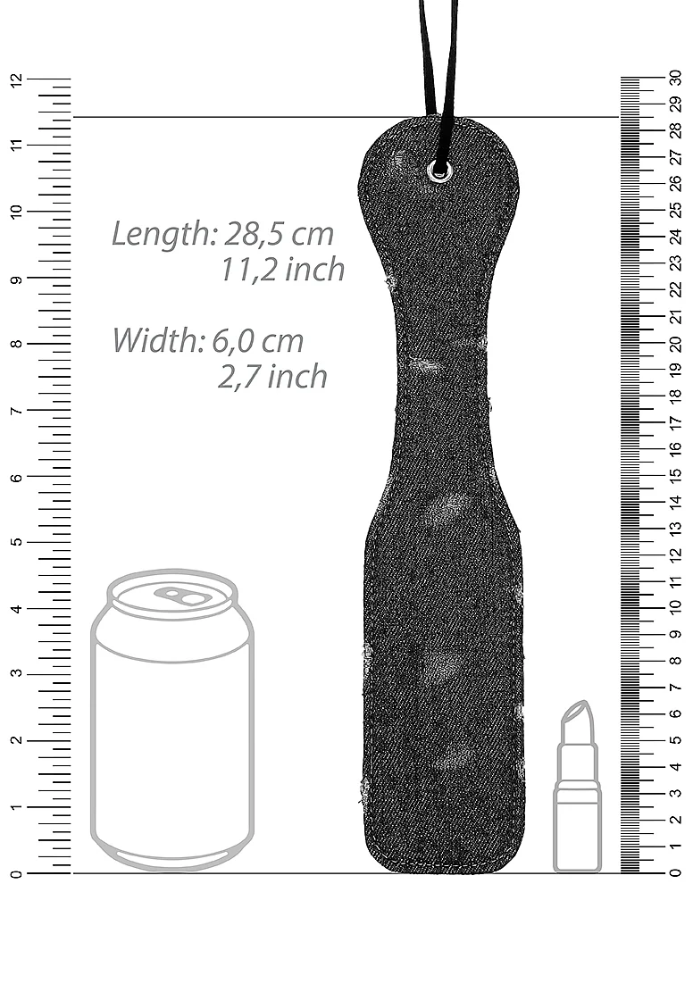 Ouch Denim Paddle Black - Image 2