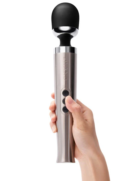 Le Wand Die Cast Rechargable Massager Silver