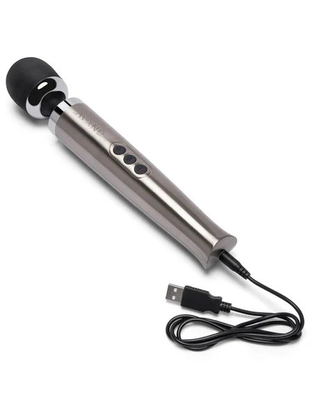 Le Wand Die Cast Rechargable Massager Silver - Image 4