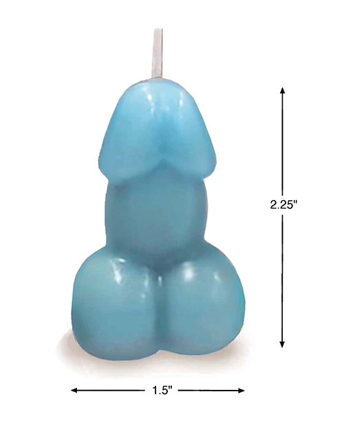 Eden Candle Penis Blue - Image 3